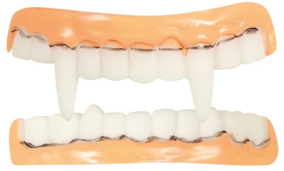 Zuby latex upír – drakula – vampír – halloween