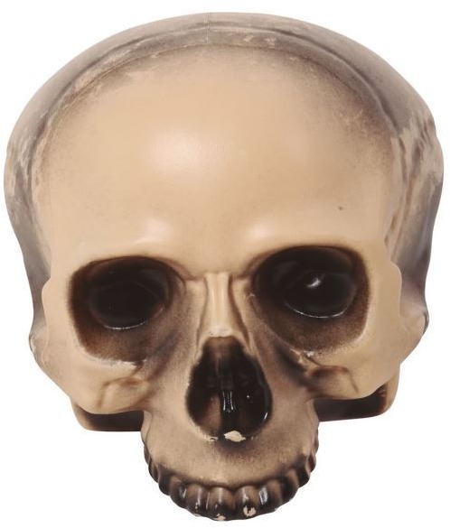 Dekorácia plastová lebka – Halloween