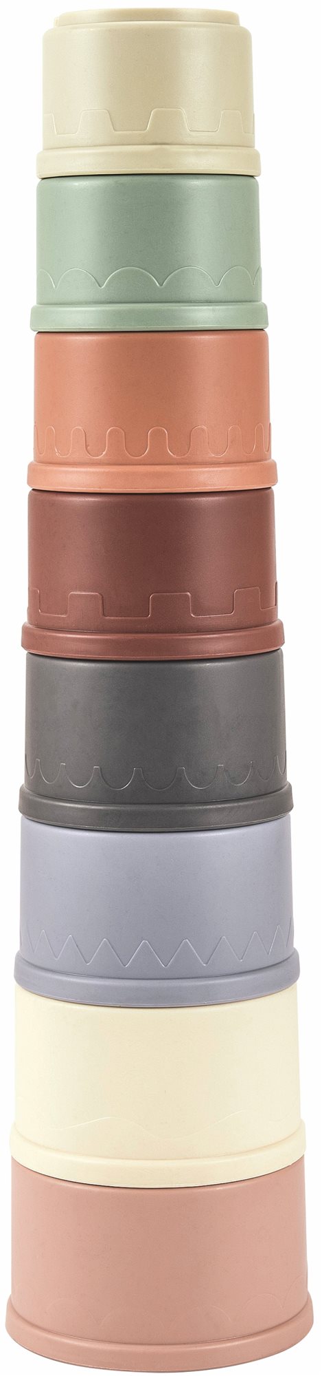 8 ks tégliky rôzne farebné vyhotovenie