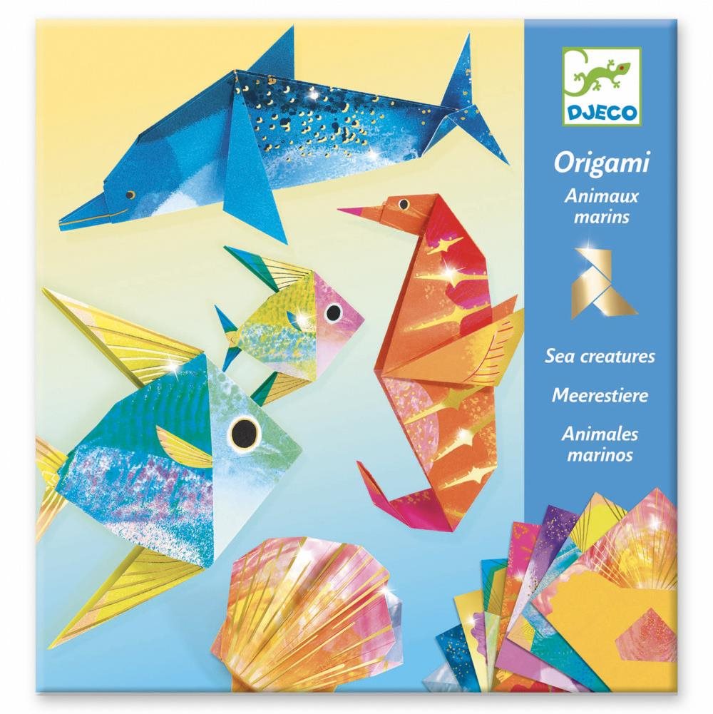 Origami metalické Pod vodou