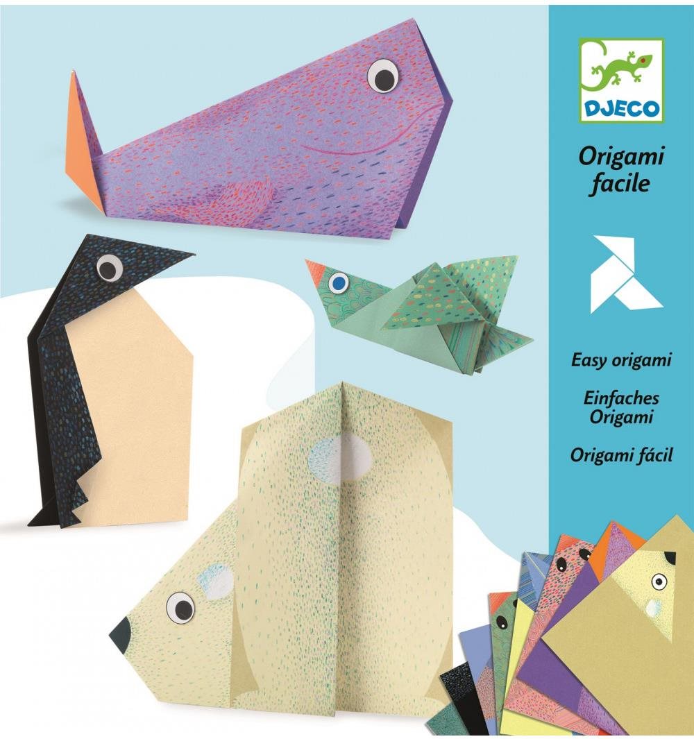 Origami skladačka Polárne zvieratká