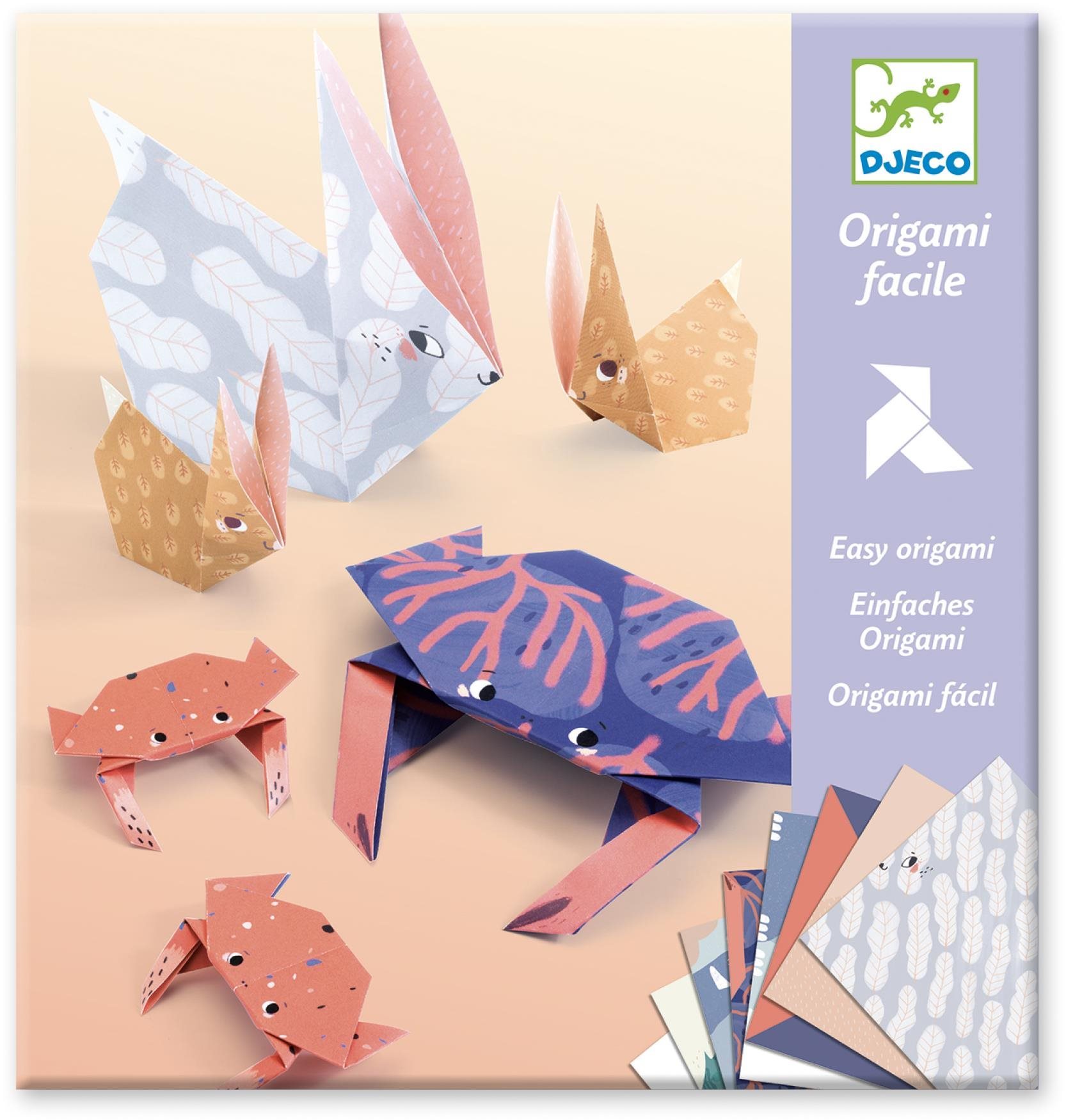 Origami Zvieracie rodinky
