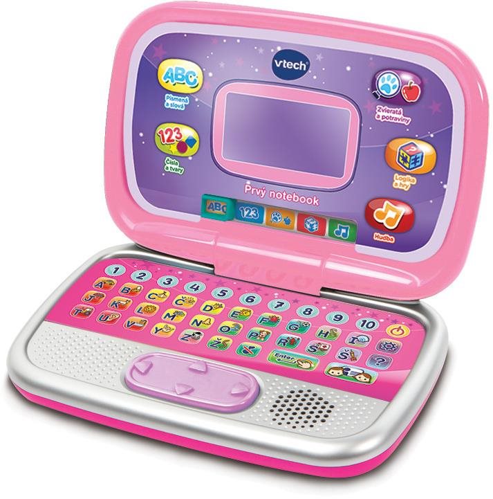 Vtech Prvý notebook – ružový SK