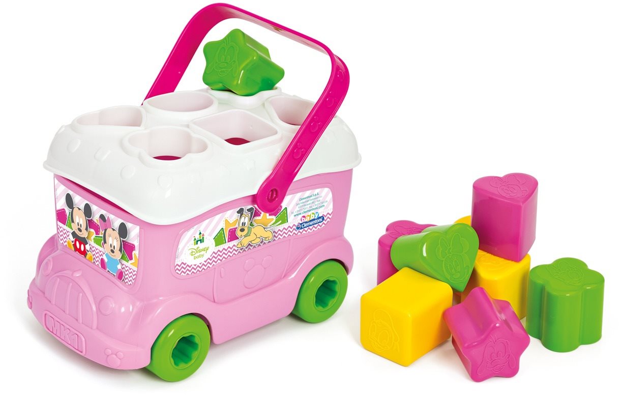 Vkladačka – autobus v tvare Minnie