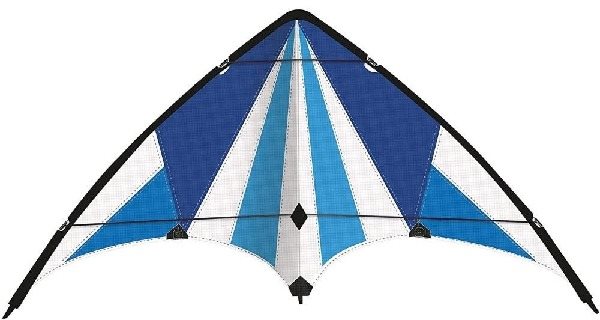 Günther – Blue Loop riaditeľný drak, 130 × 69 cm