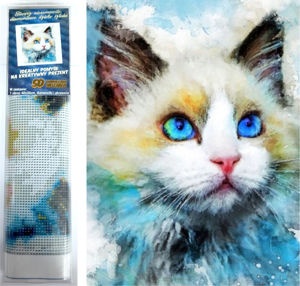 NORIMPEX Modrý pohľad 30 × 40 cm