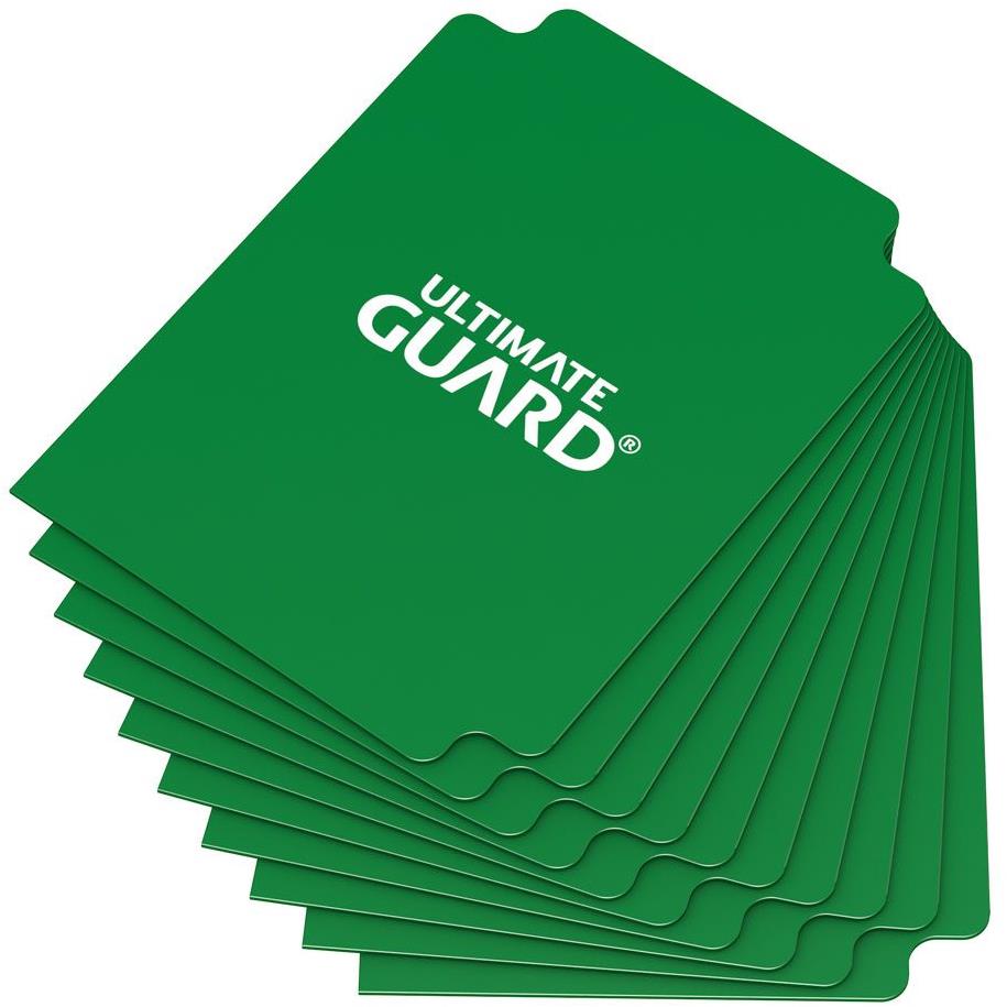 Ultimate Guard Sada oddeľovačov Green 10 ks
