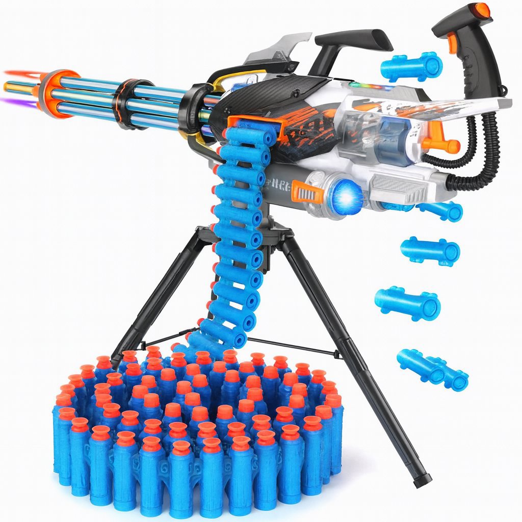 iMex Toys – Robustný 360° otočný guľomet s podstavcom 35990