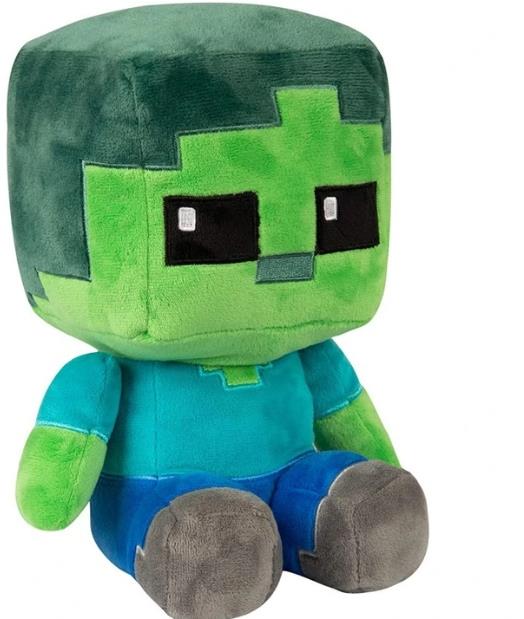 Plush Minecraft Baby zombie Steve 18 cm