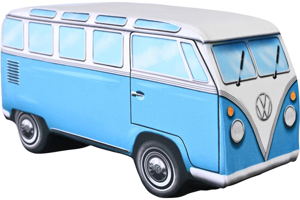 IMPAR Plyšový VW Minivan Modrý