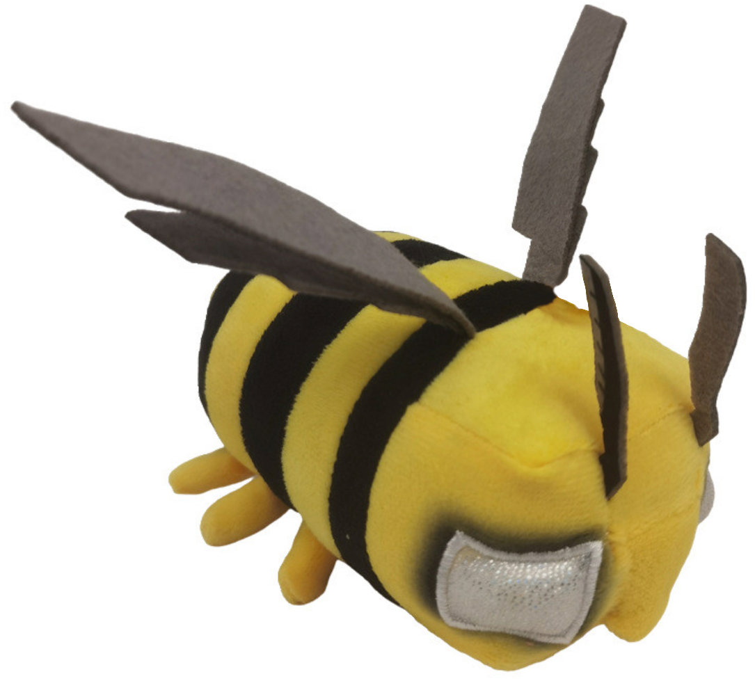 Plush Minecraft Včela 22 cm