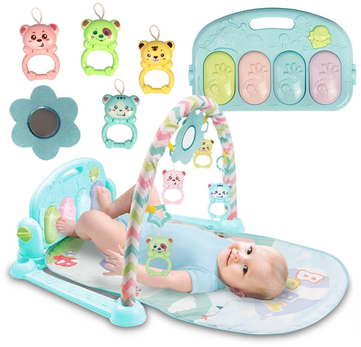 Ricokids Interaktívna vzdelávacia podložka s klavírom – 7314