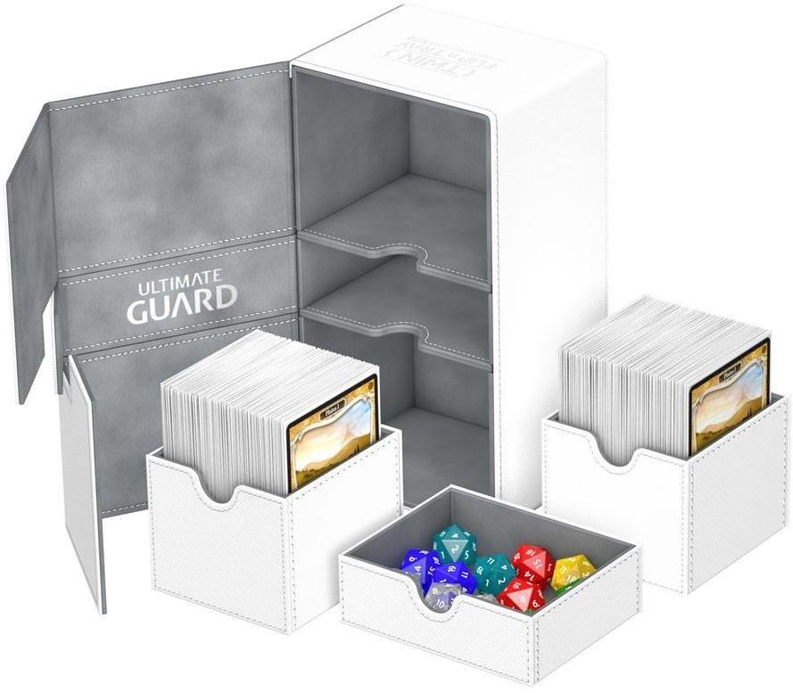 Ultimate Guard – Twin Flip 'n' Tray krabička 200+ (White)