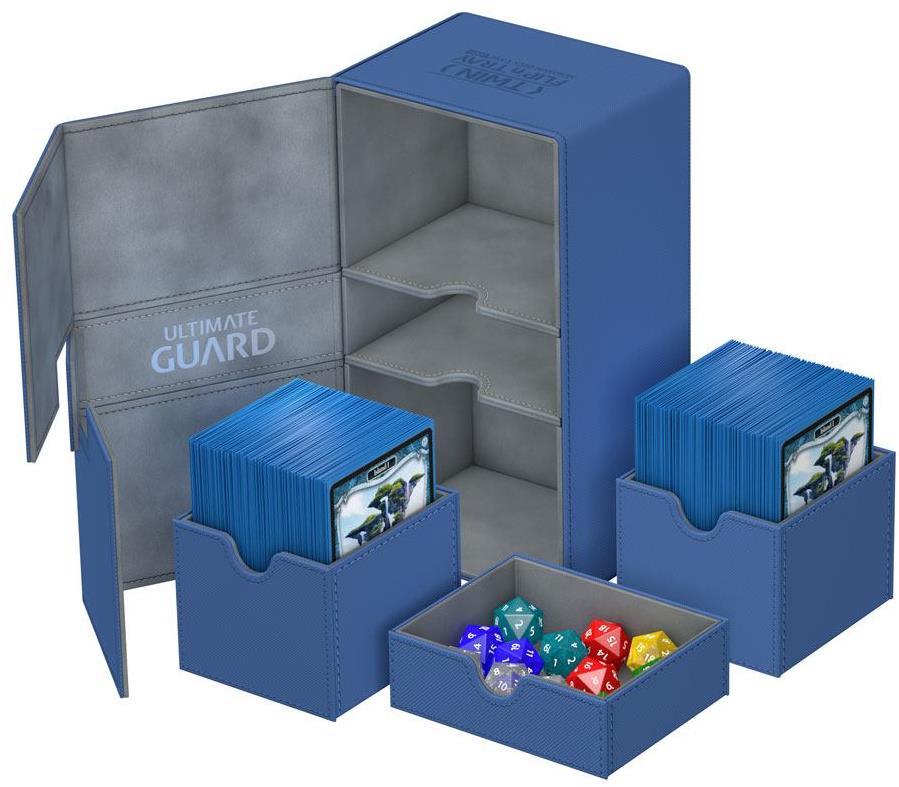 Ultimate Guard – Twin Flip 'n' Tray škatuľka 200+ (Blue)