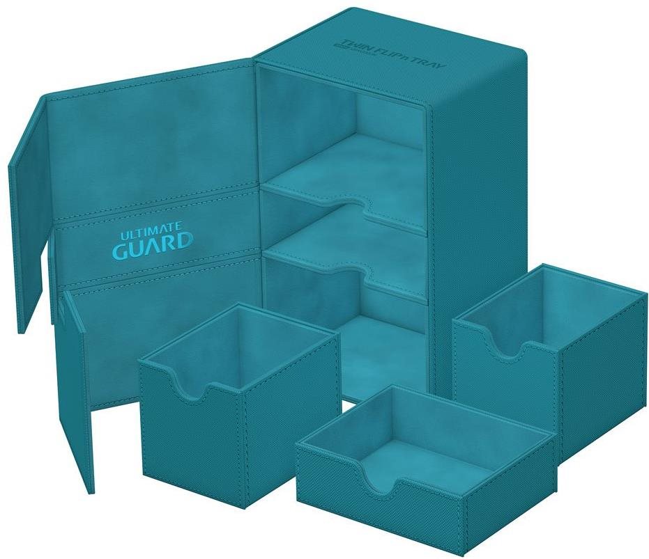 Ultimate Guard Twin Flip`n`Tray 160+ XenoSkin Monocolor Petrol