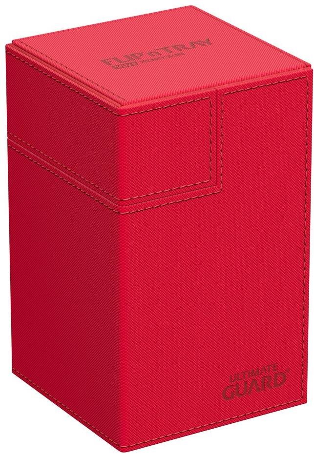 Ultimate Guard Flip`n`Tray 100+ XenoSkin Monocolor Red
