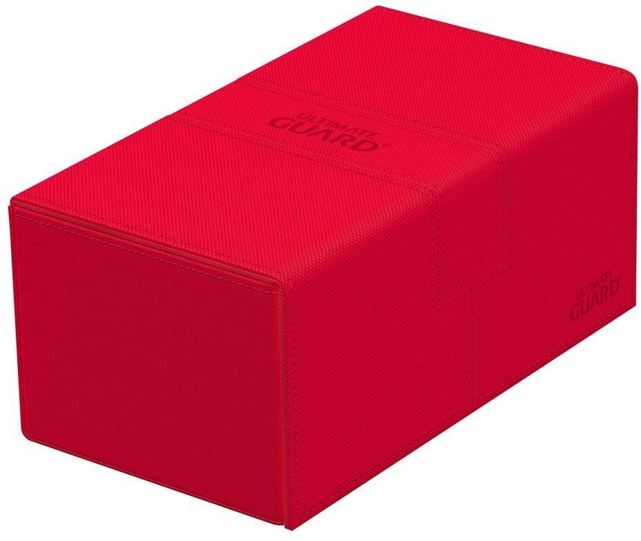 Ultimate Guard – Twin Flip 'n' Tray škatuľka 200+ (Mono Red)