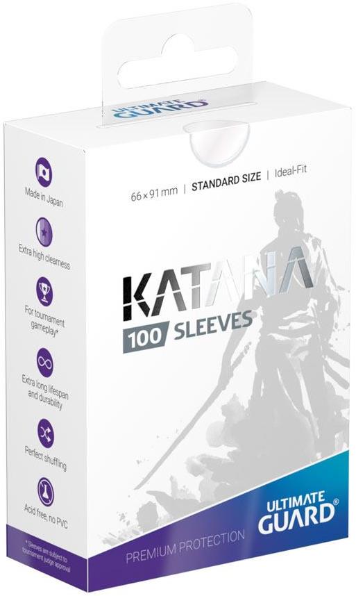 Ultimate Guard – Katana Sleeves Transparent 100 obalov