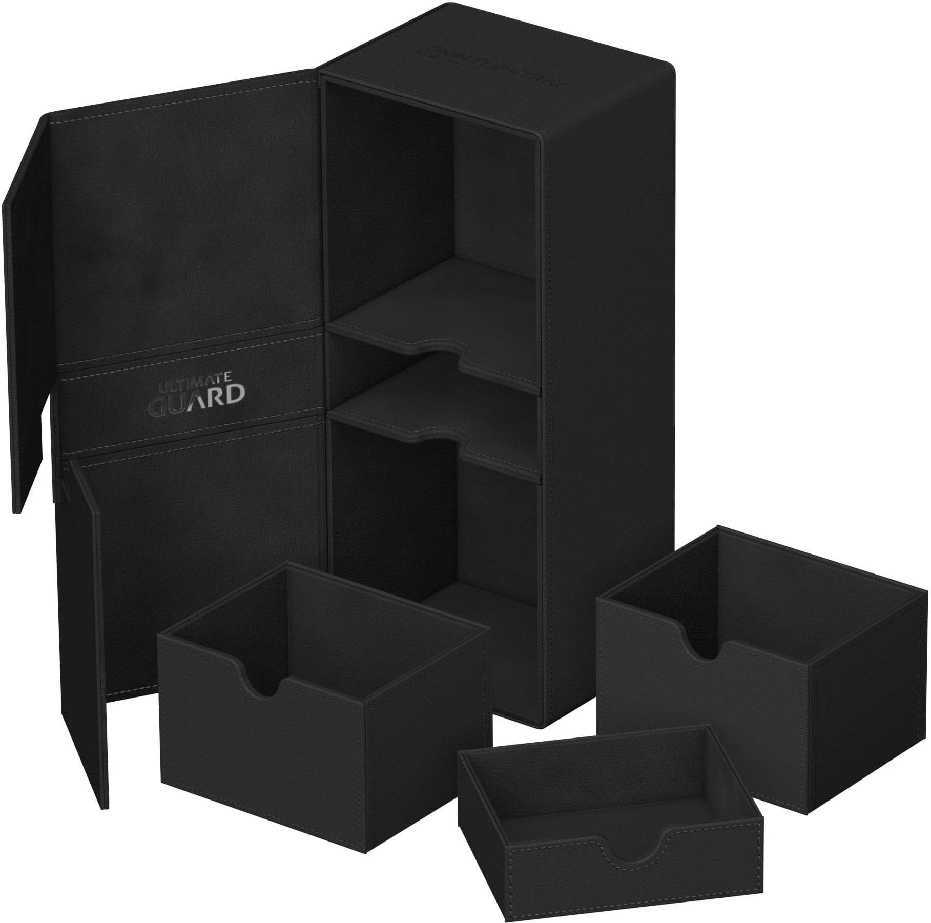 Ultimate Guard Twin Flip`n`Tray 266+ Xenoskin Black