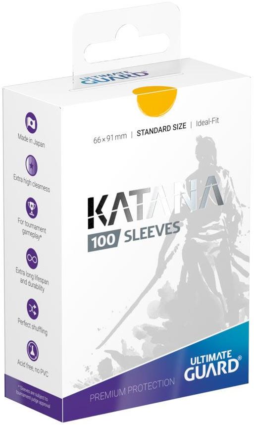 Ultimate Guard – Katana Sleeves Yellow 100 obalov