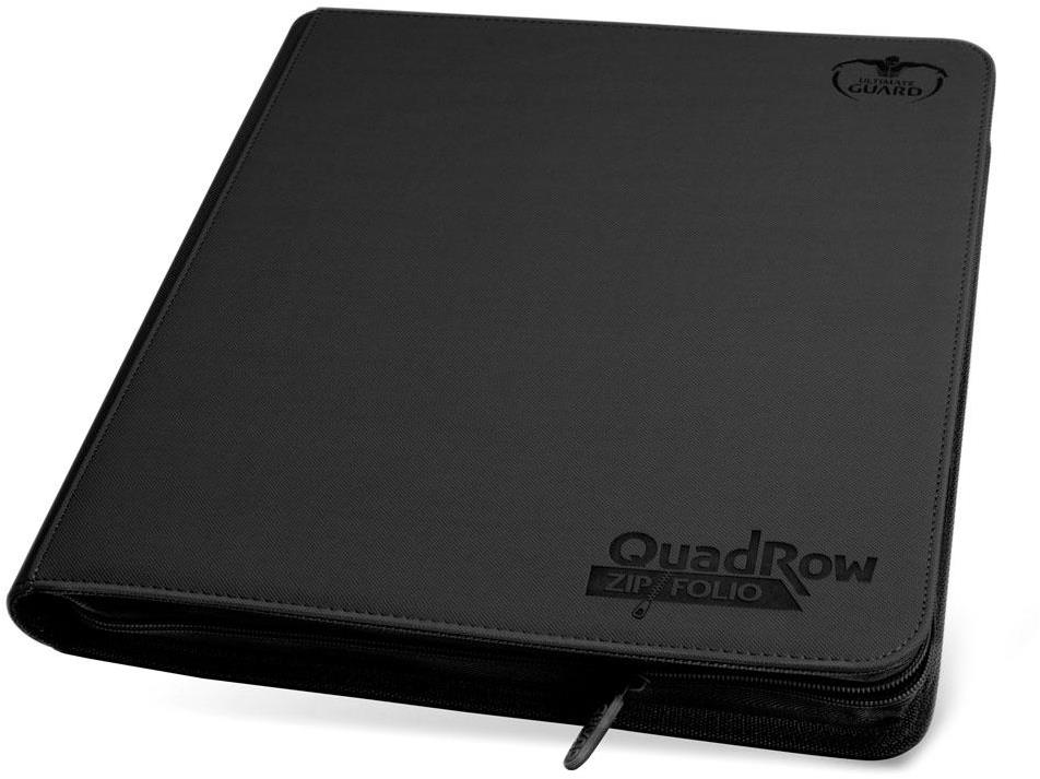 Ultimate Guard 24-Pocket QuadRow ZipFolio XenoSkin Black Album