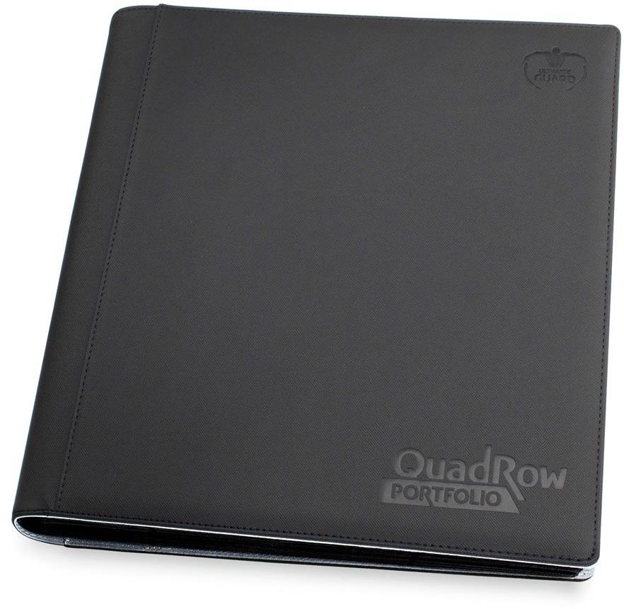 Ultimate Guard 12-Pocket QuadRow Portfolio Black Album