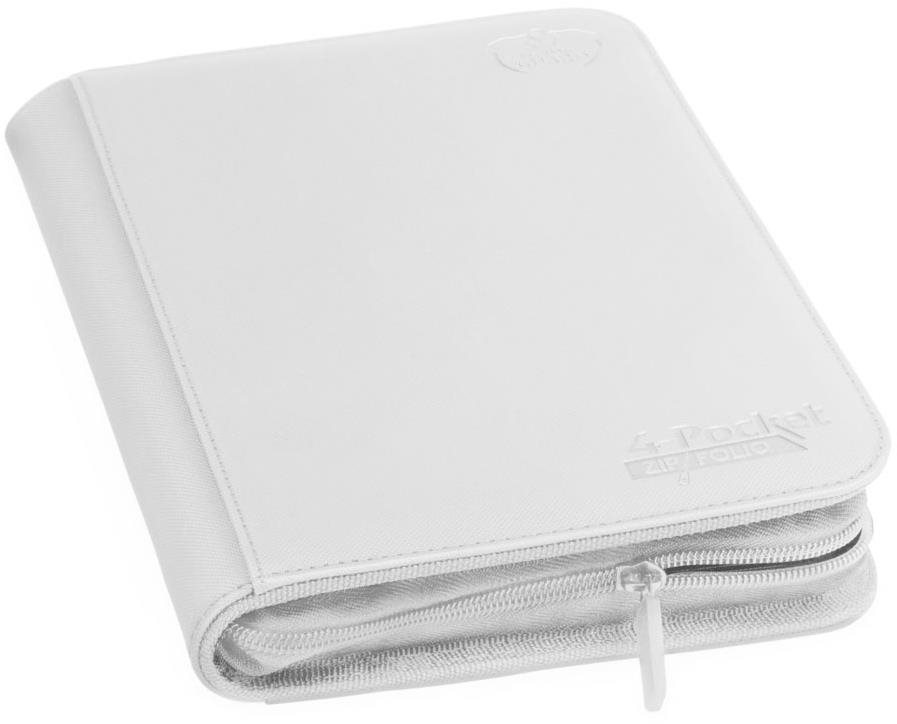 Ultimate Guard ZipFolio 160 8-Pocket XenoSkin Album – White
