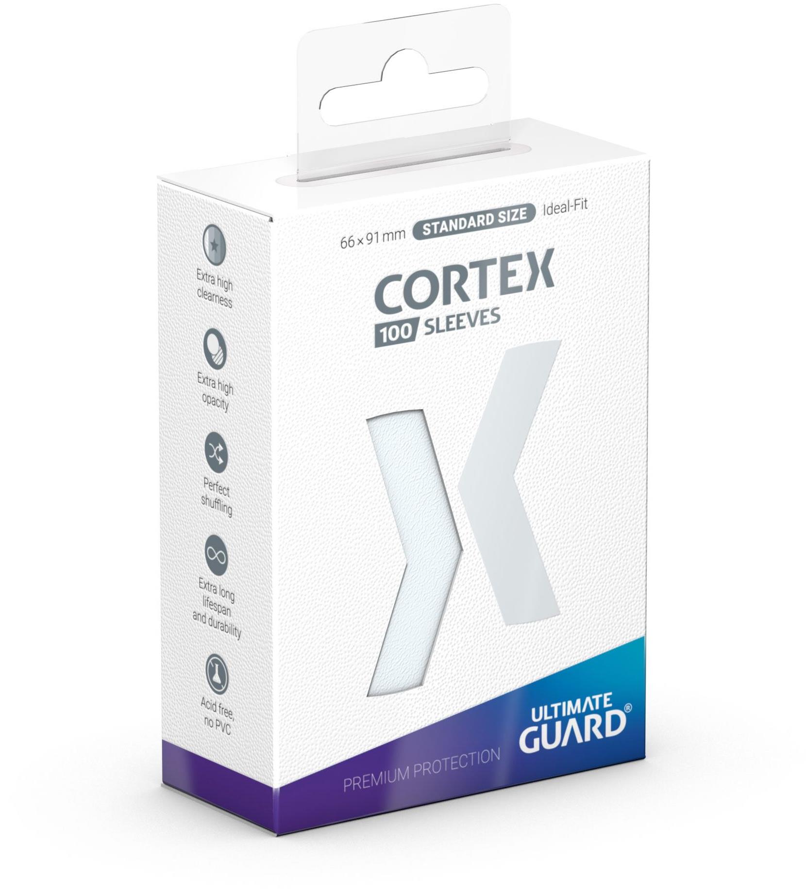 Ultimate Guard – obaly na karty – Cortex Sleeves Standard Size Transparent 100 ks