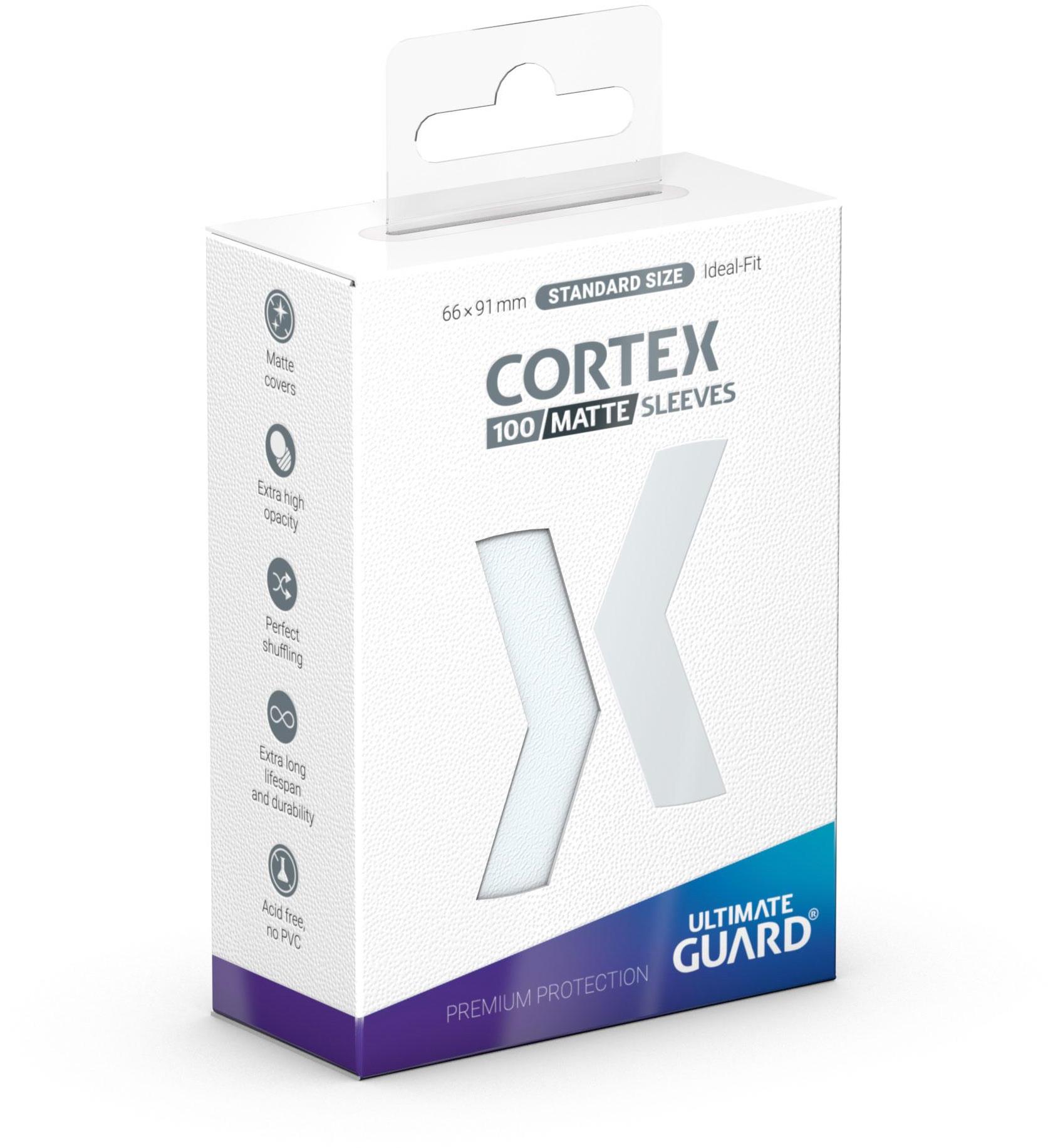 Ultimate Guard – obaly na karty – Cortex Sleeves Standard Size Matte Transparent 100 ks