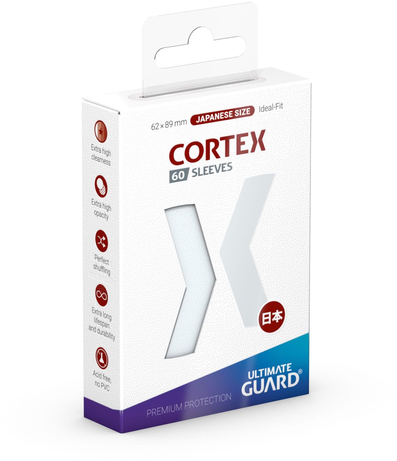 Ultimate Guard – obaly na karty – Cortex Sleeves Japanese Size Transparent 60 ks