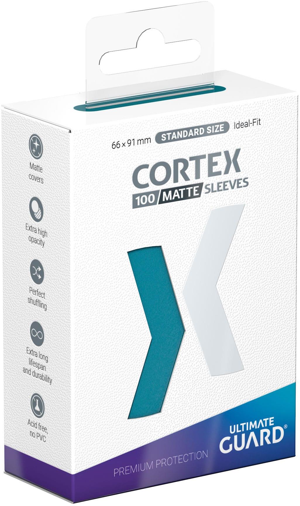 Ultimate Guard – obaly na karty – Cortex Sleeves Standard Size Matte Petrol 100 ks