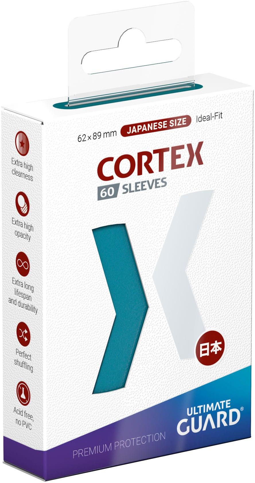 Ultimate Guard – obaly na karty – Cortex Sleeves Japanese Size Petrol 60 ks