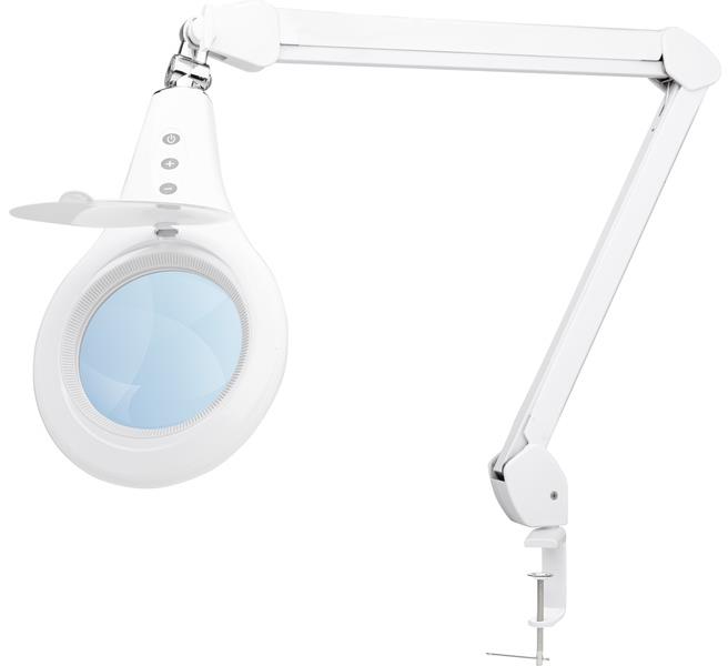 SHESTO Lightcraft stolná lampa s okrúhlou lupou dlhá