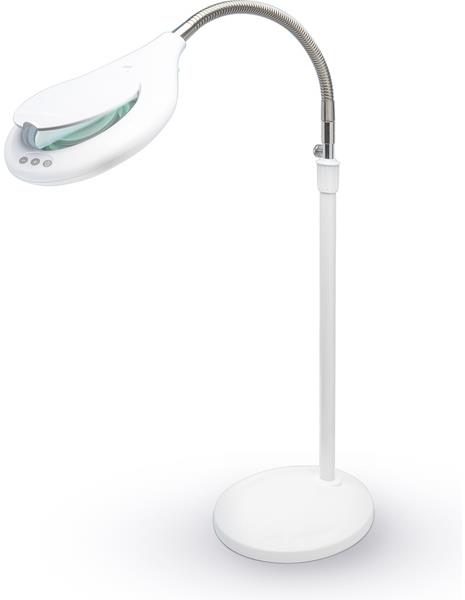 SHESTO Lightcraft podlahová LED lampa s lupou a podstavcom