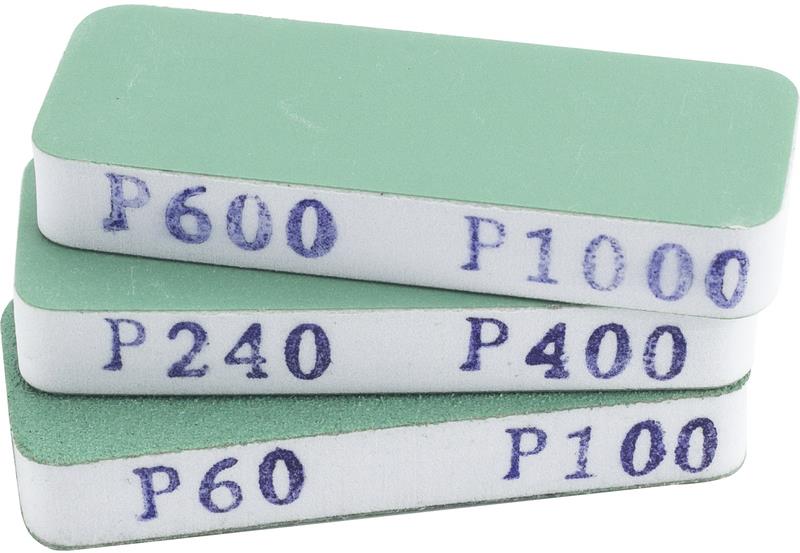 SHESTO Modelcraft flexibilné brúsidlo 80 × 30 × 12 mm (P60, P100, P240, P400, P600, P1000)