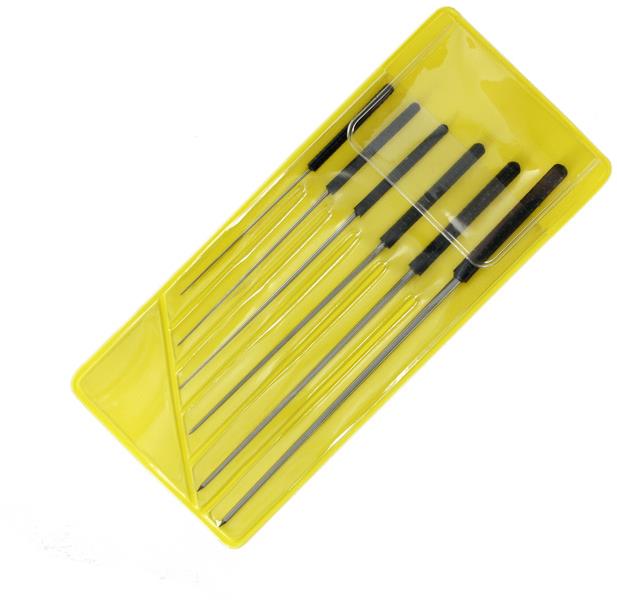 SHESTO Modelcraft precízny okrúhly výstružník 0,6 – 2,0 mm (súprava 6 ks)