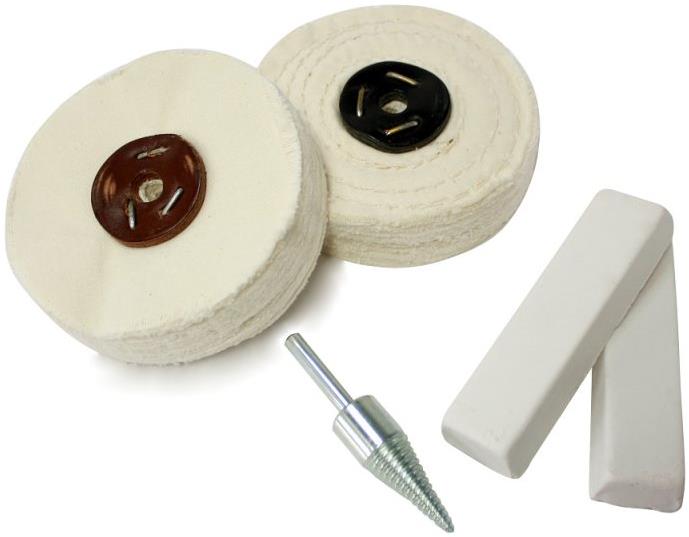 SHESTO Policraft leštiaca sada HD na chrómované diely