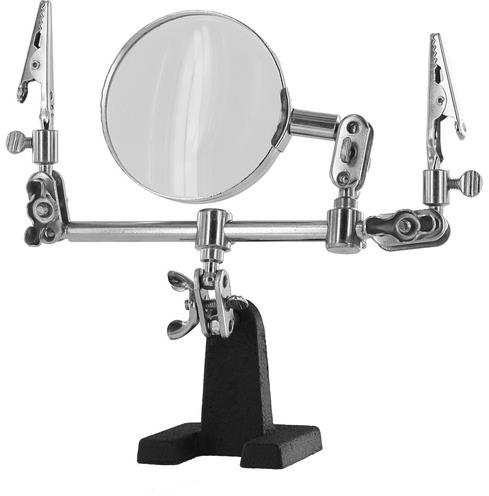 SHESTO Modelcraft stojanček s lupou a svorkami