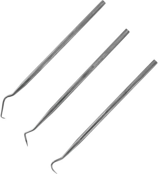 SHESTO Modelcraft mini háčiky z nehrdzavejúcej ocele (sada 3 ks)