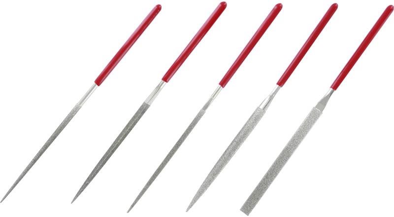 SHESTO Modelcraft diamantové ihlové pilníky (sada 5 ks)