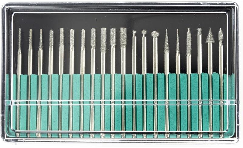 SHESTO Modelcraft gravírovacie nástroje so stopkou 2.35 mm