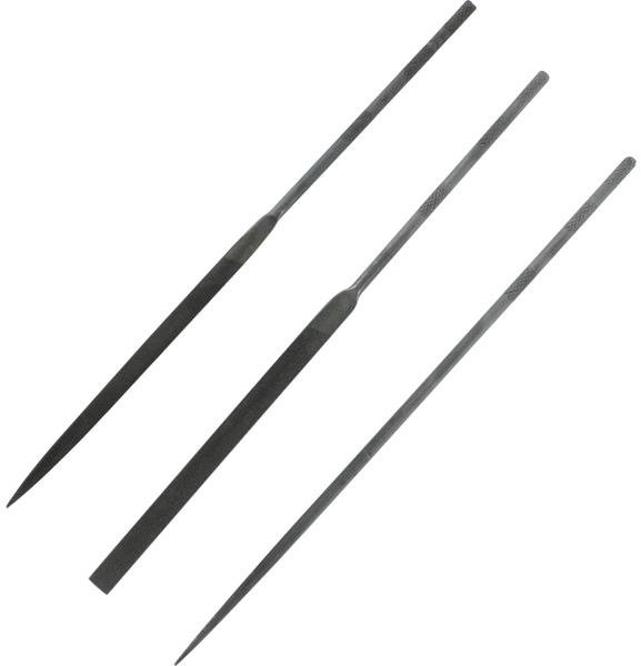 SHESTO Modelcraft precízne ihlové pilníky 160 mm (sada 3 ks)