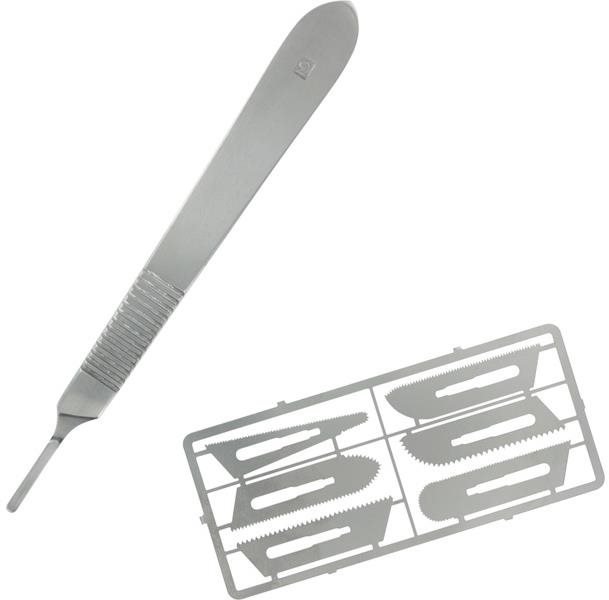 SHESTO Modelcraft nôž s pílovými čepeľami hr. 0,24 mm (sada)