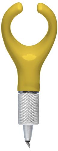 SHESTO Modelcraft nôž na prst s otočnou čepeľou, 2 čepele