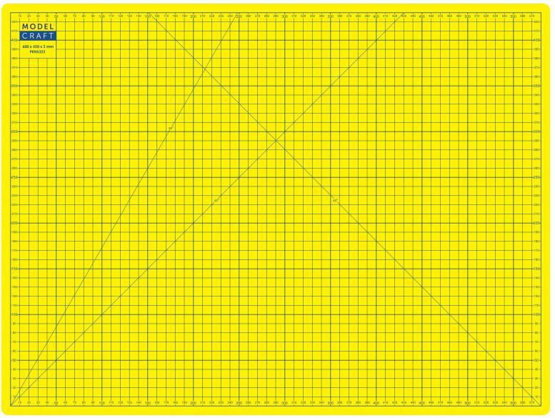 SHESTO Modelcraft 2 mm A2 600 × 450 mm