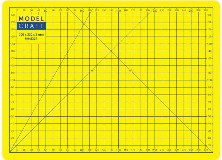 SHESTO Modelcraft 2 mm A4 300 × 200 mm