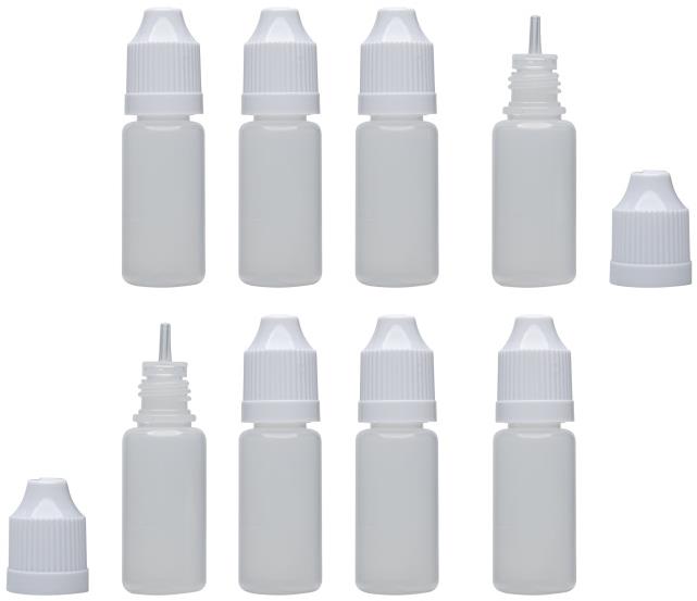 SHESTO Modelcraft nádobka 10 ml s kvapkadlom (8 ks)