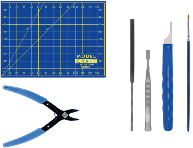 Shesto Modelcraft náradie pre modelárov (sada 6 ks)
