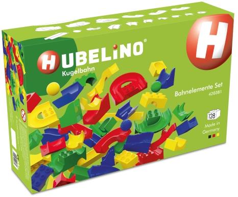 Hubelino Guľôčková dráha – Súprava bez kociek 128 ks