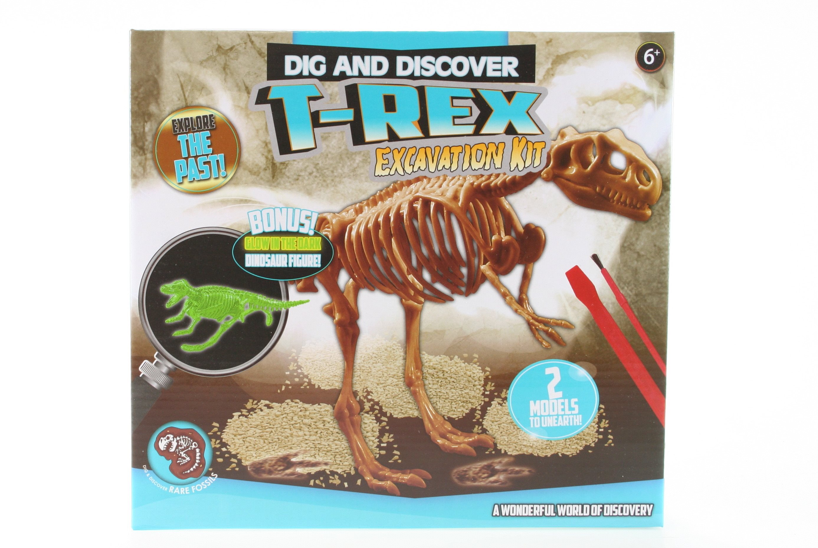 Tesanie Dino svietiaci T-Rex